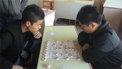 山财大自考学生象棋比赛