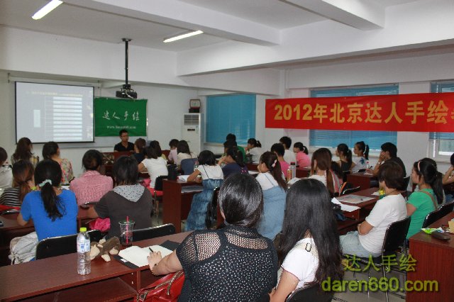 部分学生上课场景