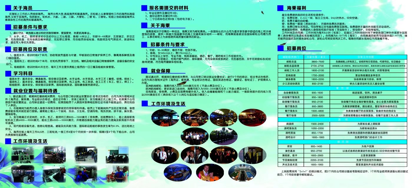 简章反面