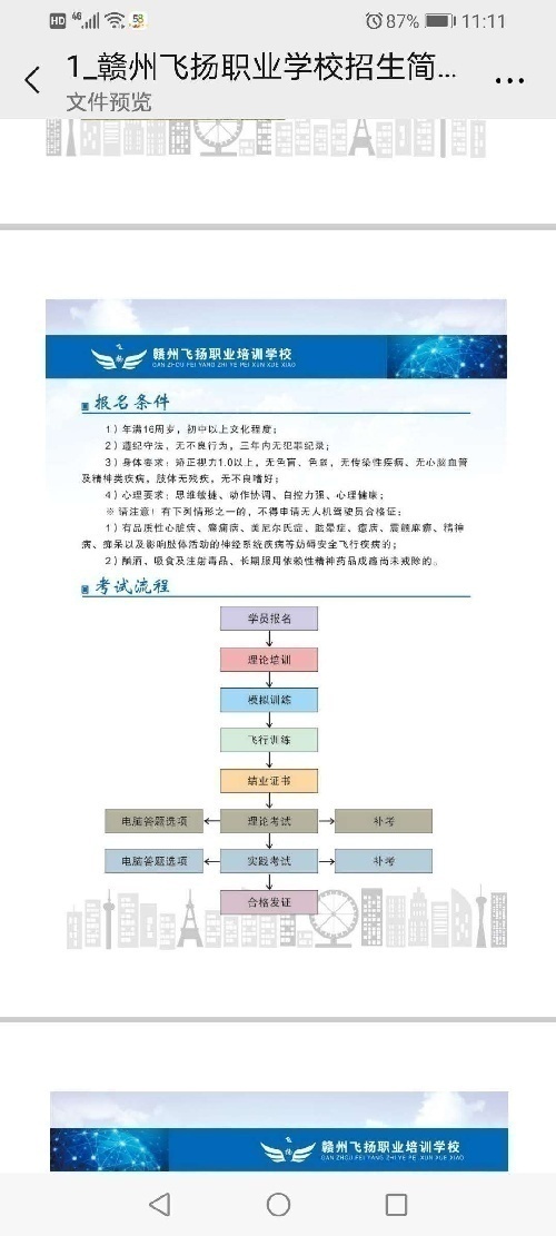赣州飞扬无人机培训学校赣州地区招生